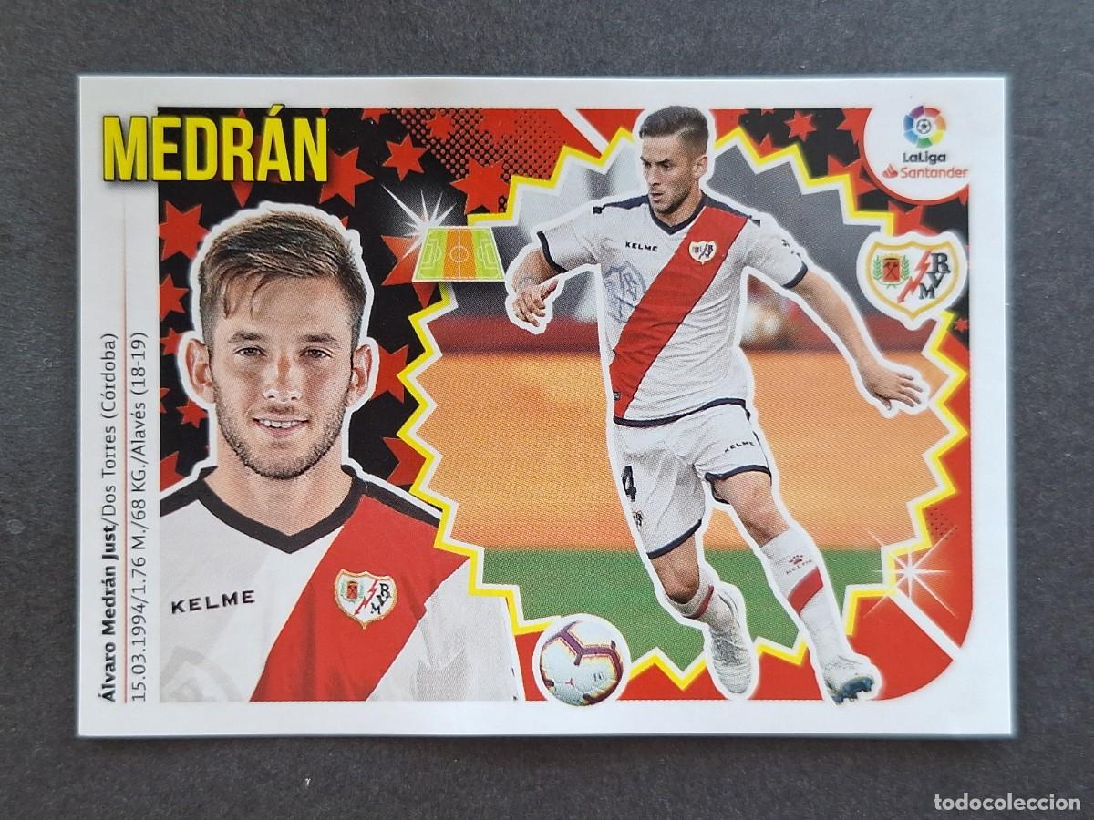 Cromos de Futebol: L2 MEDRAN RAYO VALLECANO COLOCA LIGA ESTE 2018 2019 18 19 NUNCA PEGADO SIN PEGAR