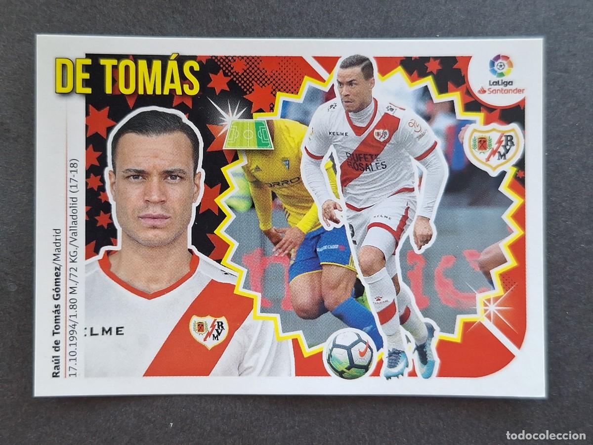 Cromos de Futebol: L2 DE TOMAS RAYO VALLECANO COLOCA LIGA ESTE 2018 2019 18 19 NUNCA PEGADO SIN PEGAR