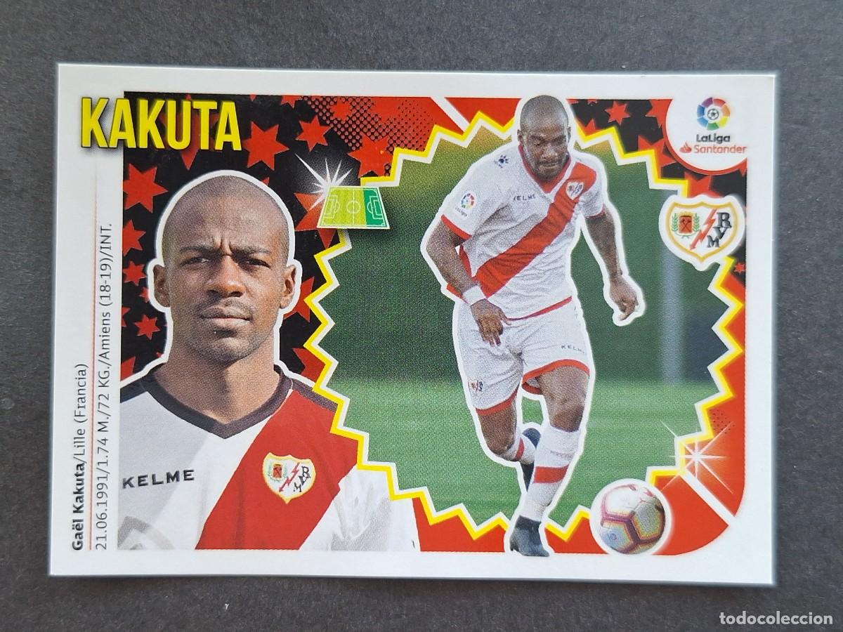 Cromos de Futebol: L2 KAKUTA RAYO VALLECANO COLOCA LIGA ESTE 2018 2019 18 19 NUNCA PEGADO SIN PEGAR