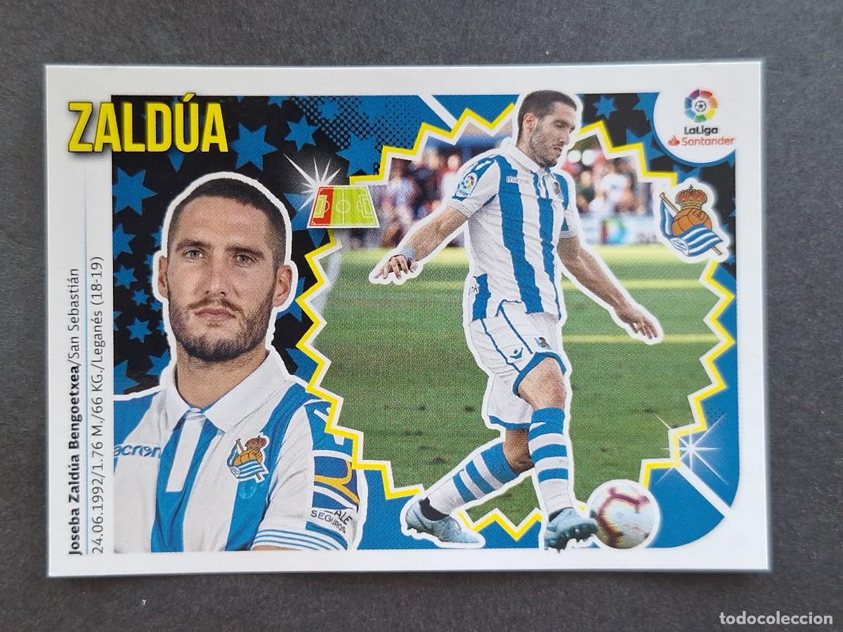 Fu&szlig;ball-Sticker: L2 ZALDUA REAL SOCIEDAD COLOCA LIGA ESTE 2018 2019 18 19 NUNCA PEGADO SIN PEGAR