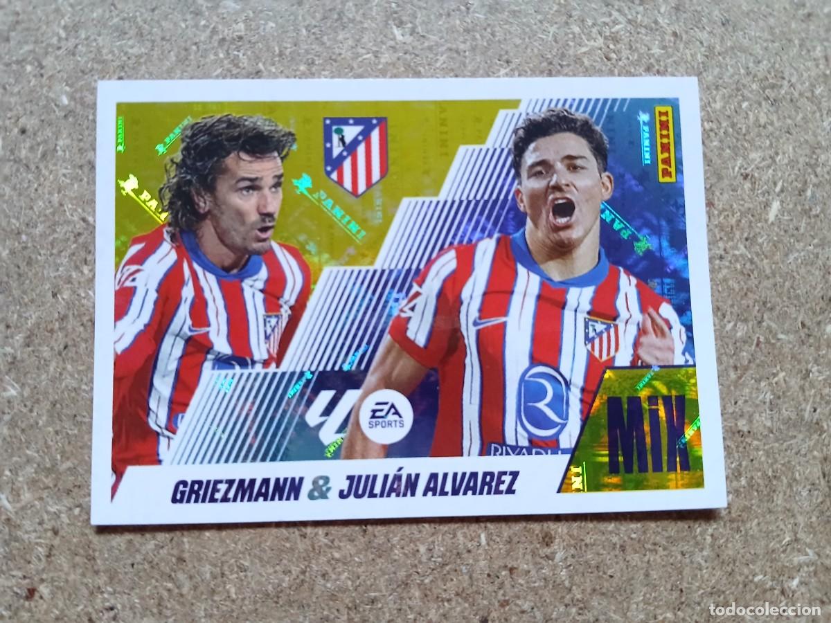 Football Stickers: GRIEZMANN - JULIAN ALVAREZ - ATLETICO DE MADRID MIX N&ordm; 10 LIGA ESTE 2025 2026 - 25 26