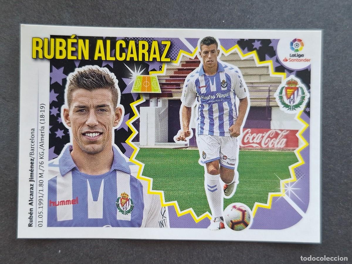Football Stickers: L2 RUBEN ALCARAZ REAL VALLADOLID COLOCA LIGA ESTE 2018 2019 18 19 NUNCA PEGADO SIN PEGAR