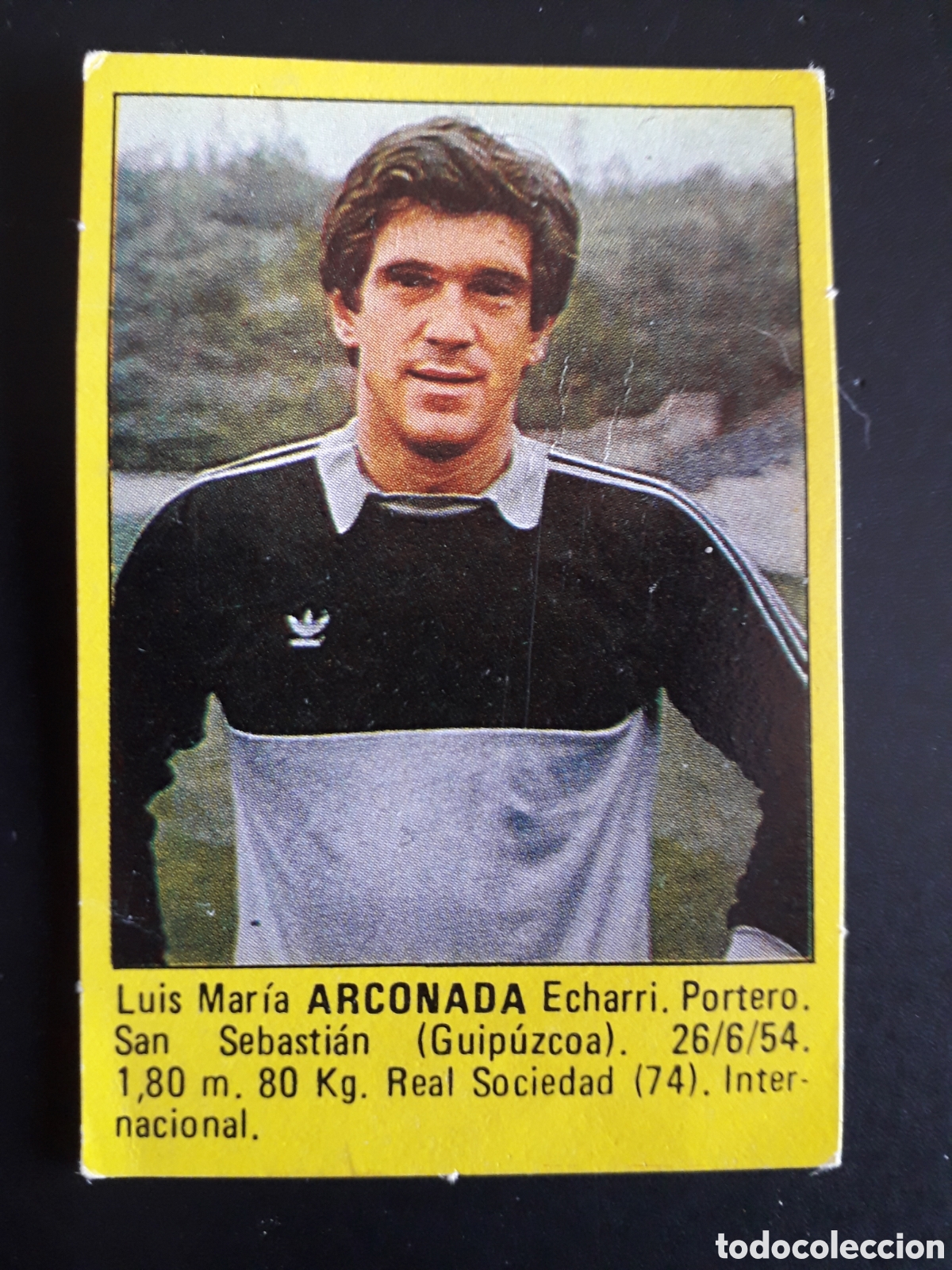 Football Stickers: ARCONADA, REAL SOCIEDAD SUPER F&Uacute;TBOL 84 83-84 1983-1984 ROLL&Aacute;N DESPEGADO PEDIDO M&Iacute;NIMO 3&euro;