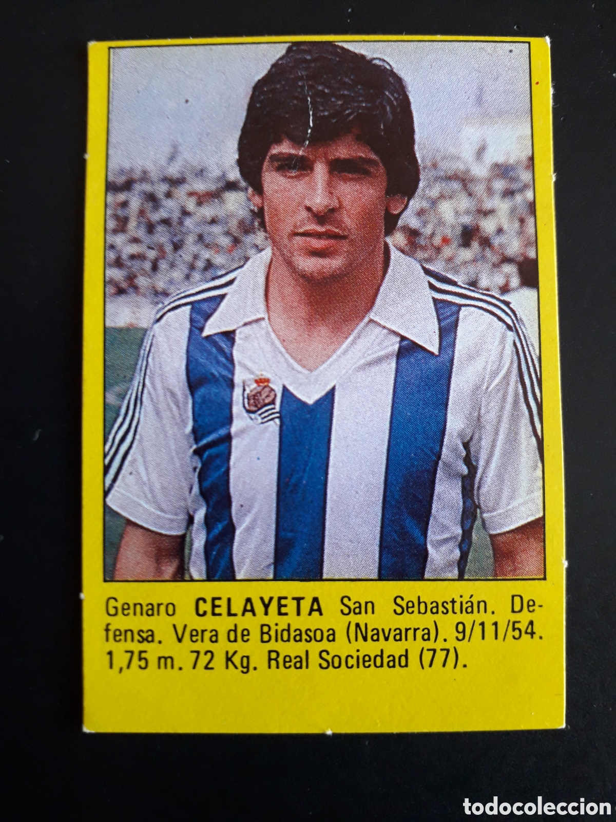 Cromos de f&uacute;tbol: CELAYETA, REAL SOCIEDAD SUPER F&Uacute;TBOL 84 83-84 1983-1984 ROLL&Aacute;N DESPEGADO PEDIDO M&Iacute;NIMO 3&euro;