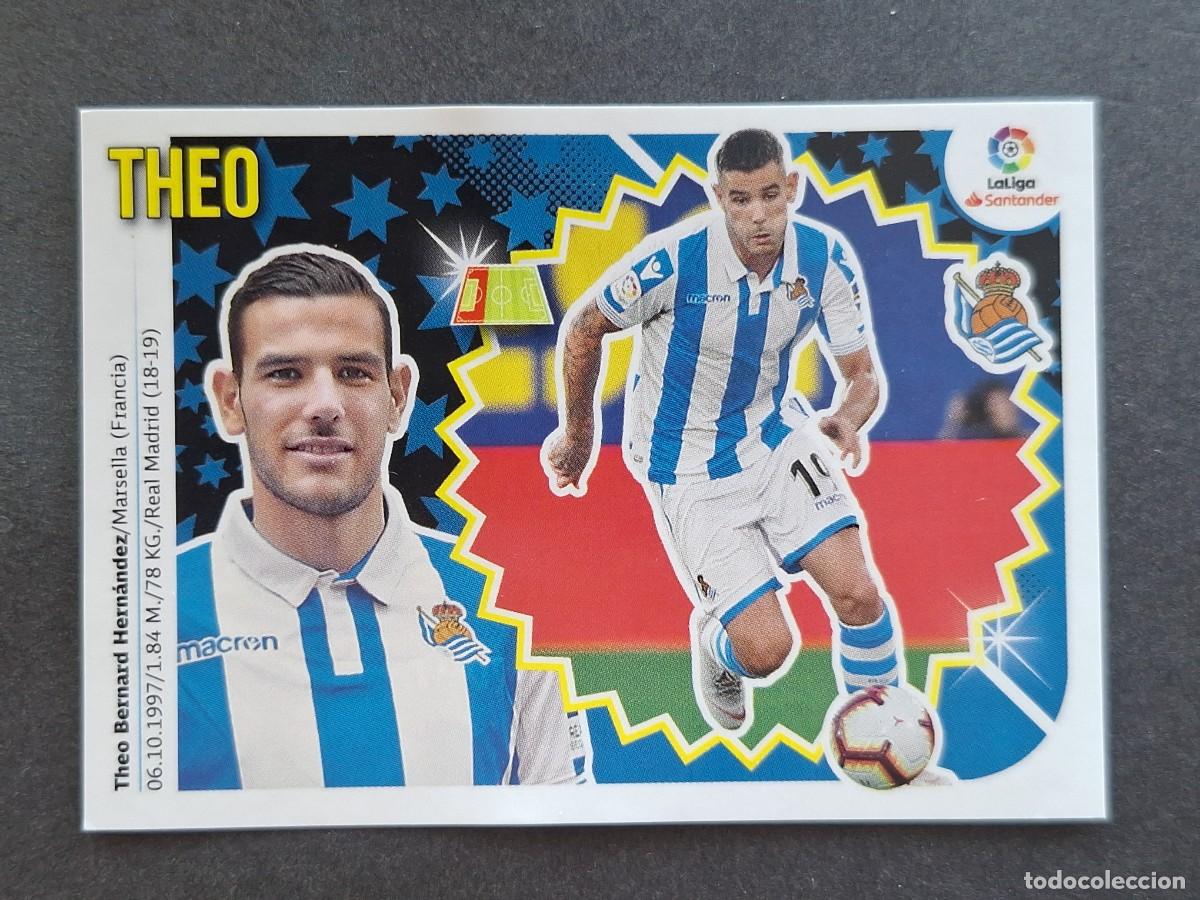 Football Stickers: L2 THEO REAL SOCIEDAD FICHAJE 40 LIGA ESTE 2018 2019 18 19 NUNCA PEGADO SIN PEGAR