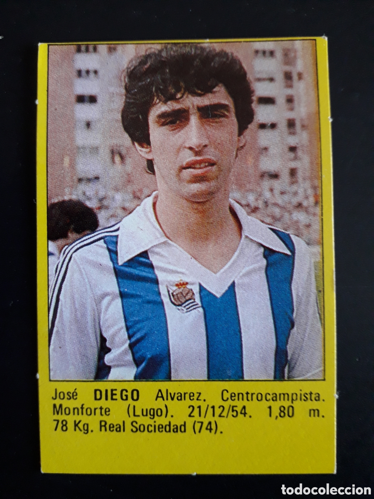 Football Stickers: DIEGO, REAL SOCIEDAD SUPER F&Uacute;TBOL 84 83-84 1983-1984 ROLL&Aacute;N DESPEGADO PEDIDO M&Iacute;NIMO 3&euro;