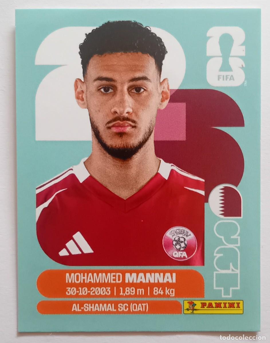 Football Stickers: Figurina Panini 2026 Cromo World Cup Usa Mundial 2026 Mohammed Mannai Qatar n QAT 9