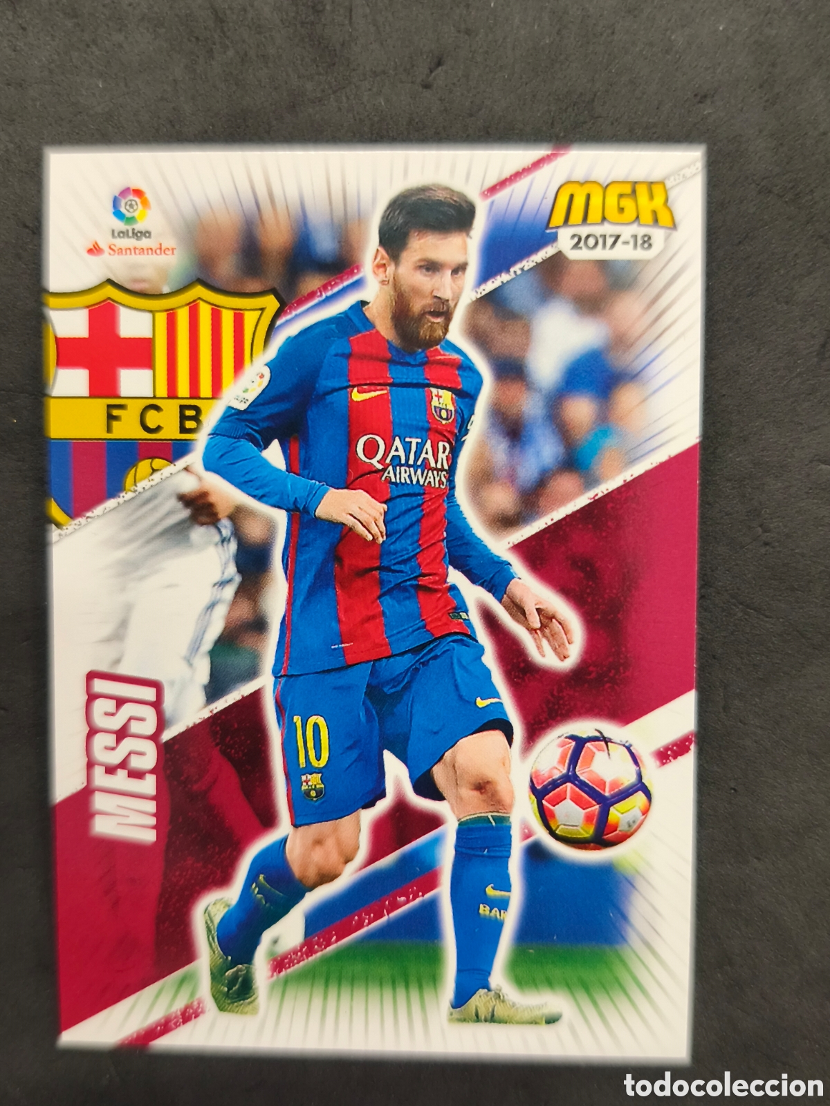 Football Stickers: Cromo Messi 2017-2018, n 96 Panini