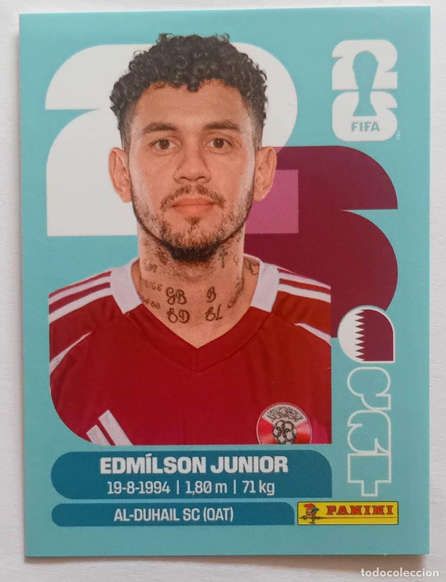 Football Stickers: Figurina Panini 2026 Cromo World Cup Usa Mundial 2026 Edm&iacute;lson Junior Qatar n QAT 17