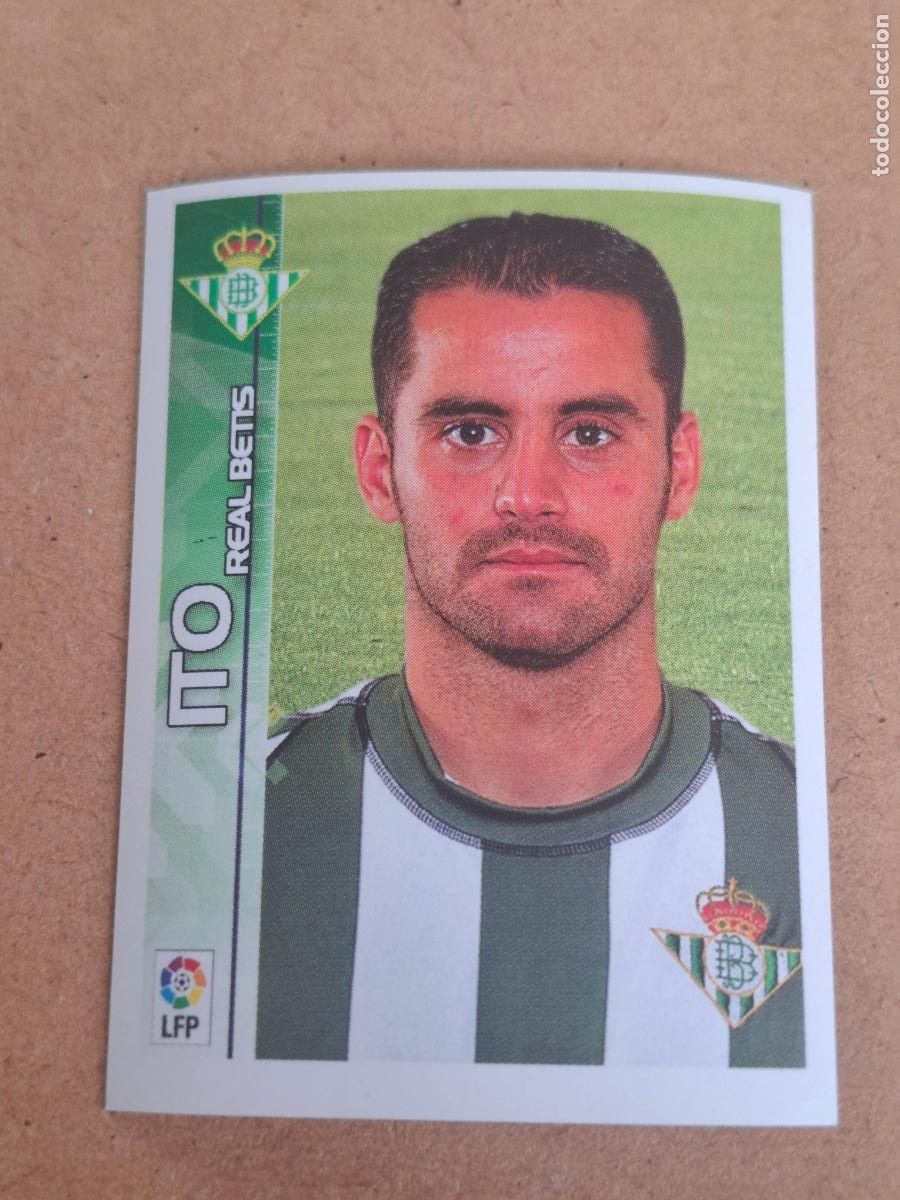 Football Stickers: SUPERLIGA ESTRELLAS 2003 2004 03 04 - PANINI - 133 ITO - REAL BETIS ( NUNCA PEGADO )