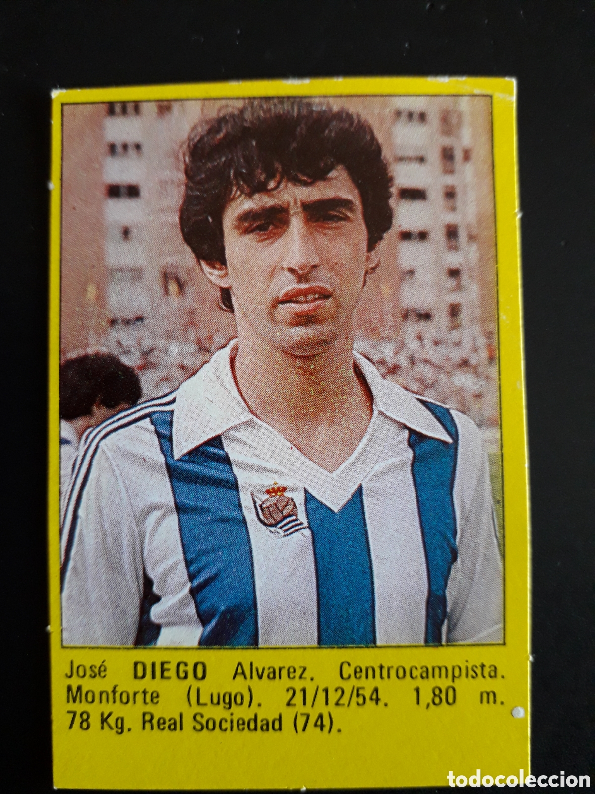 Football Stickers: DIEGO, REAL SOCIEDAD SUPER F&Uacute;TBOL 84 83-84 1983-1984 ROLL&Aacute;N DESPEGADO PEDIDO M&Iacute;NIMO 3&euro;