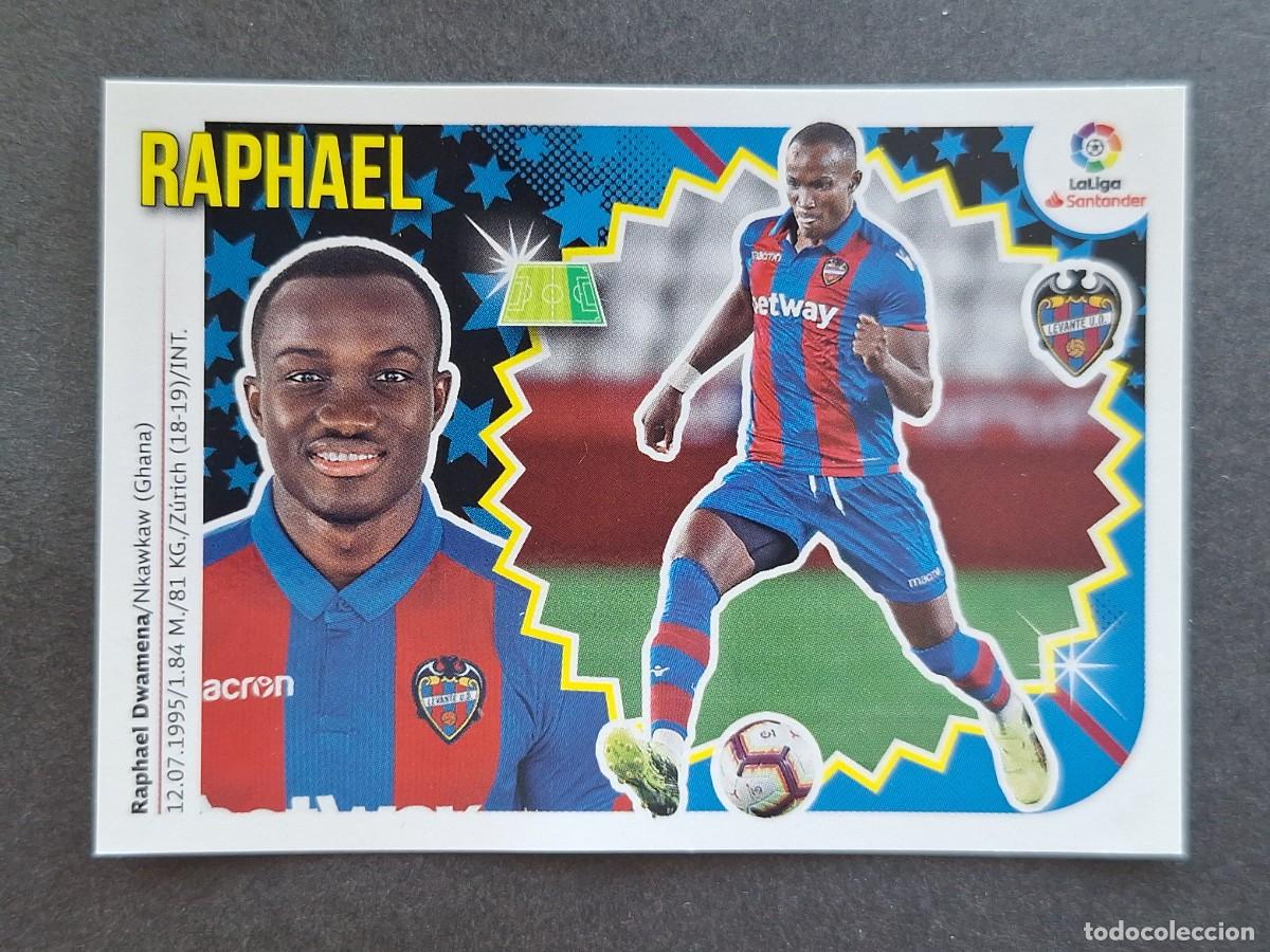 Football Stickers: L2 RAPHAEL LEVANTE U. D. FICHAJE 44 LIGA ESTE 2018 2019 18 19 NUNCA PEGADO SIN PEGAR