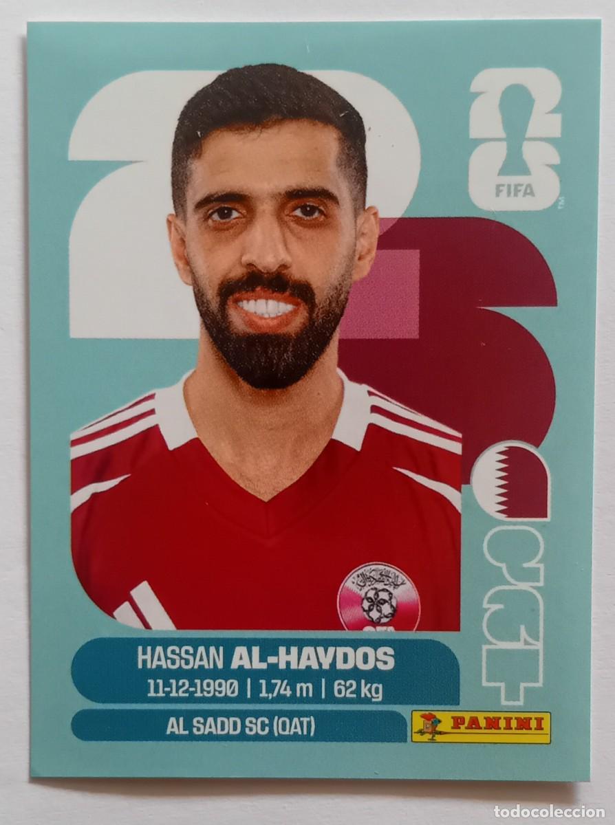 Football Stickers: Figurina Panini 2026 Cromo World Cup Usa Mundial 2026 Hassan Al-Haydos Qatar n QAT 16