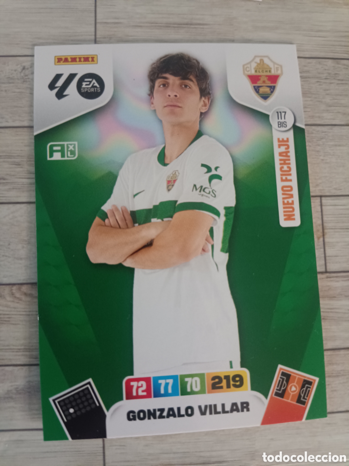 Football Stickers: 117 BIS GONZALO VILLAR ELCHE ADRENALYN XL 2025 2026 PANINI 25 26