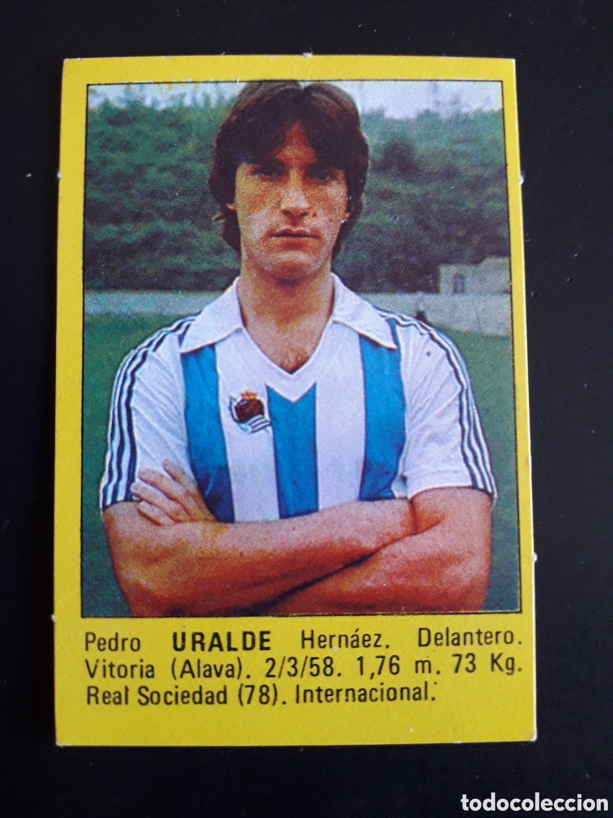 Football Stickers: URALDE, REAL SOCIEDAD SUPER F&Uacute;TBOL 84 83-84 1983-1984 ROLL&Aacute;N DESPEGADO PEDIDO M&Iacute;NIMO 3&euro;
