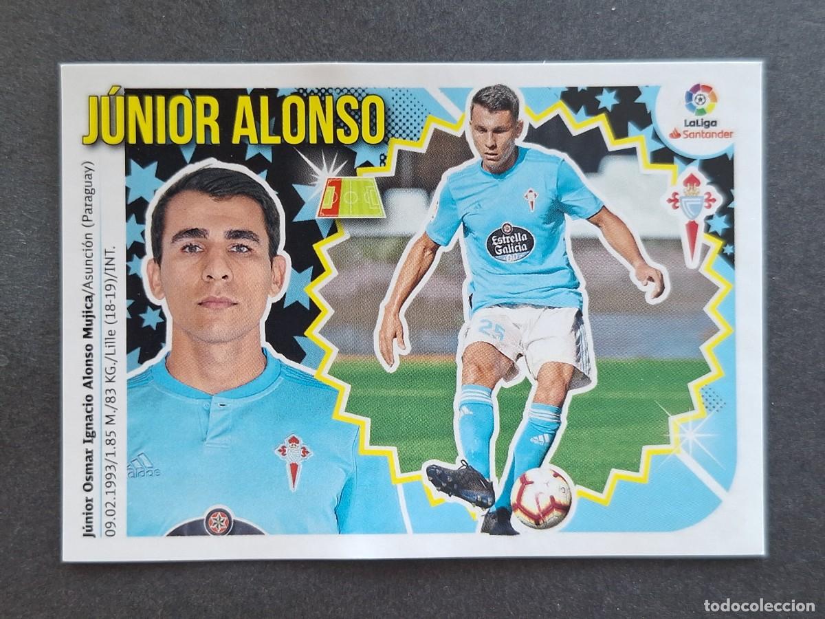 Football Stickers: L2 JUNIOR ALONSO CELTA DE VIGO FICHAJE 46 LIGA ESTE 2018 2019 18 19 NUNCA PEGADO SIN PEGAR