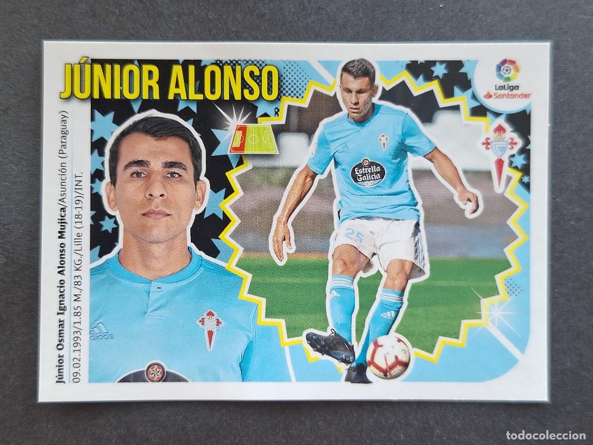 Football Stickers: L2 JUNIOR ALONSO CELTA DE VIGO FICHAJE 46 LIGA ESTE 2018 2019 18 19 NUNCA PEGADO SIN PEGAR