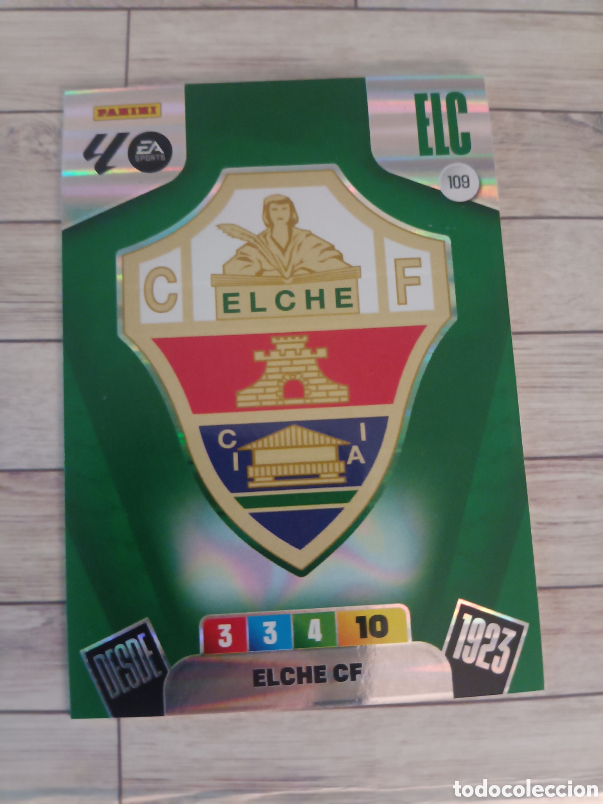 Football Stickers: 109 ESCUDO ELCHE ADRENALYN XL 2025 2026 PANINI 25 26