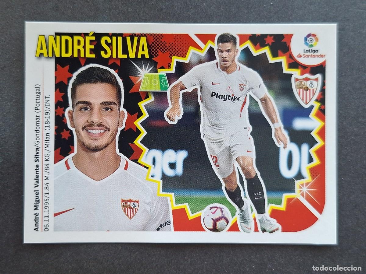 Football Stickers: L2 ANDRE SILVA SEVILLA F. C. FICHAJE 49 LIGA ESTE 2018 2019 18 19 NUNCA PEGADO SIN PEGAR