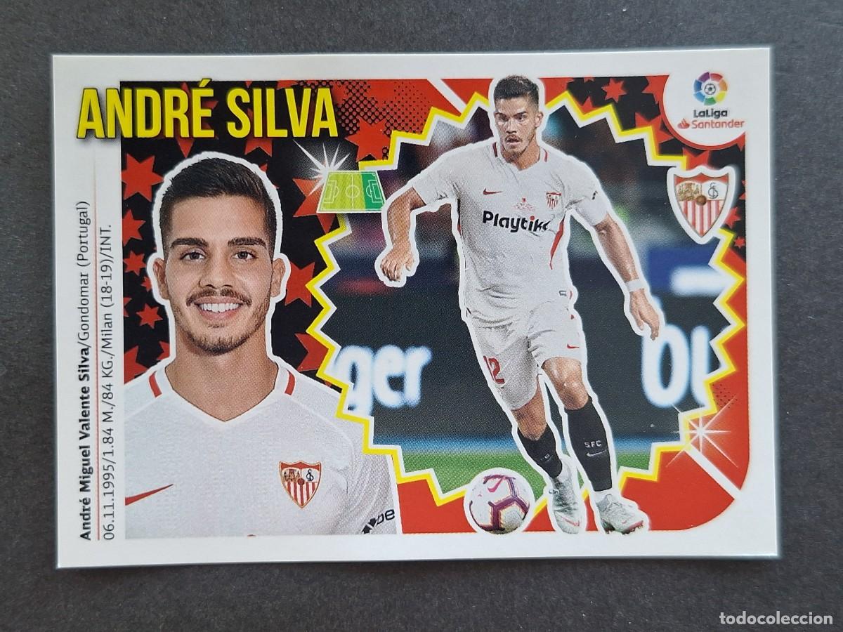 Football Stickers: L2 ANDRE SILVA SEVILLA F. C. FICHAJE 49 LIGA ESTE 2018 2019 18 19 NUNCA PEGADO SIN PEGAR