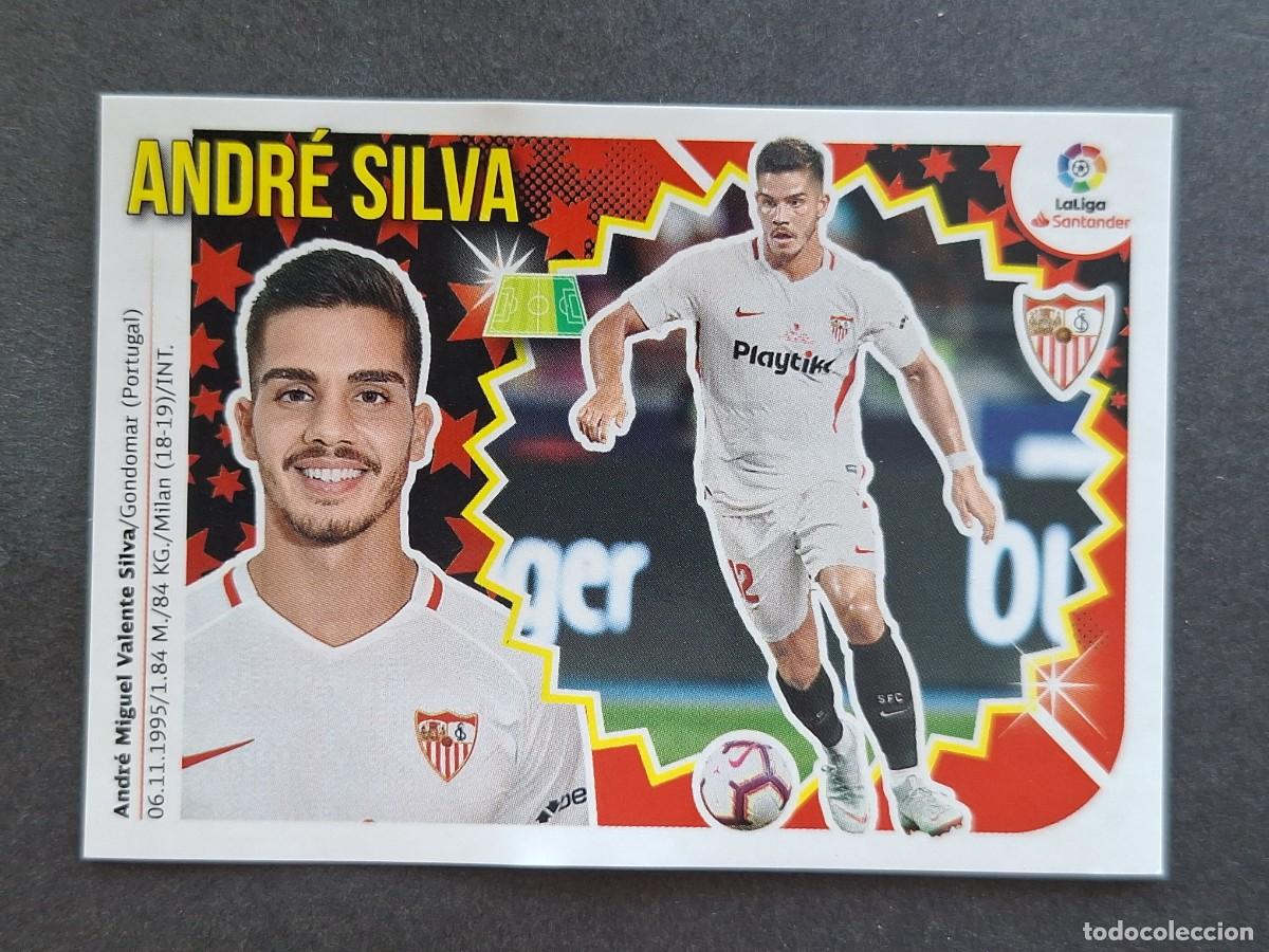 Cromos de f&uacute;tbol: L2 ANDRE SILVA SEVILLA F. C. FICHAJE 49 LIGA ESTE 2018 2019 18 19 NUNCA PEGADO SIN PEGAR