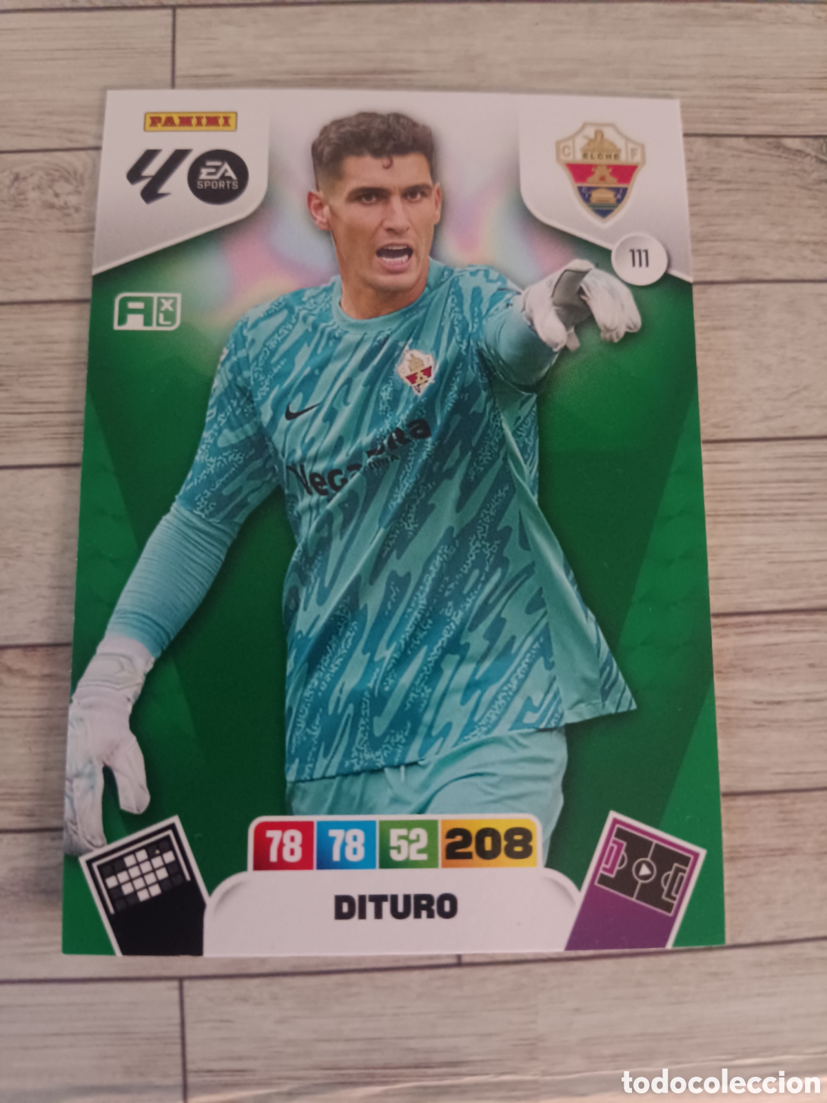 Cromos de f&uacute;tbol: 111 DITURO ELCHE ADRENALYN XL 2025 2026 PANINI 25 26