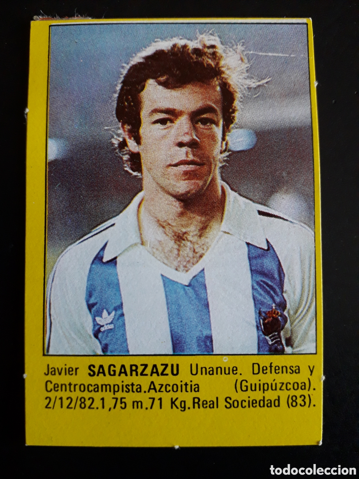 Cromos de f&uacute;tbol: SAGARZAZU, REAL SOCIEDAD SUPER F&Uacute;TBOL 84 83-84 1983-1984 ROLL&Aacute;N DESPEGADO PEDIDO M&Iacute;NIMO 3&euro;