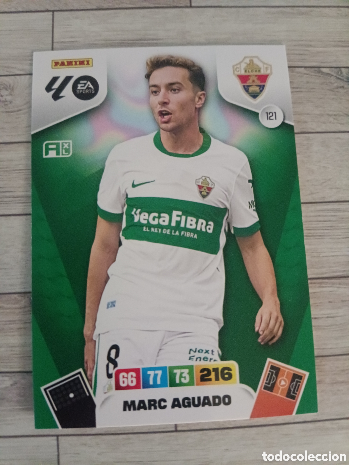 Cromos de f&uacute;tbol: 121 MARC AGUADO ELCHE ADRENALYN XL 2025 2026 PANINI 25 26