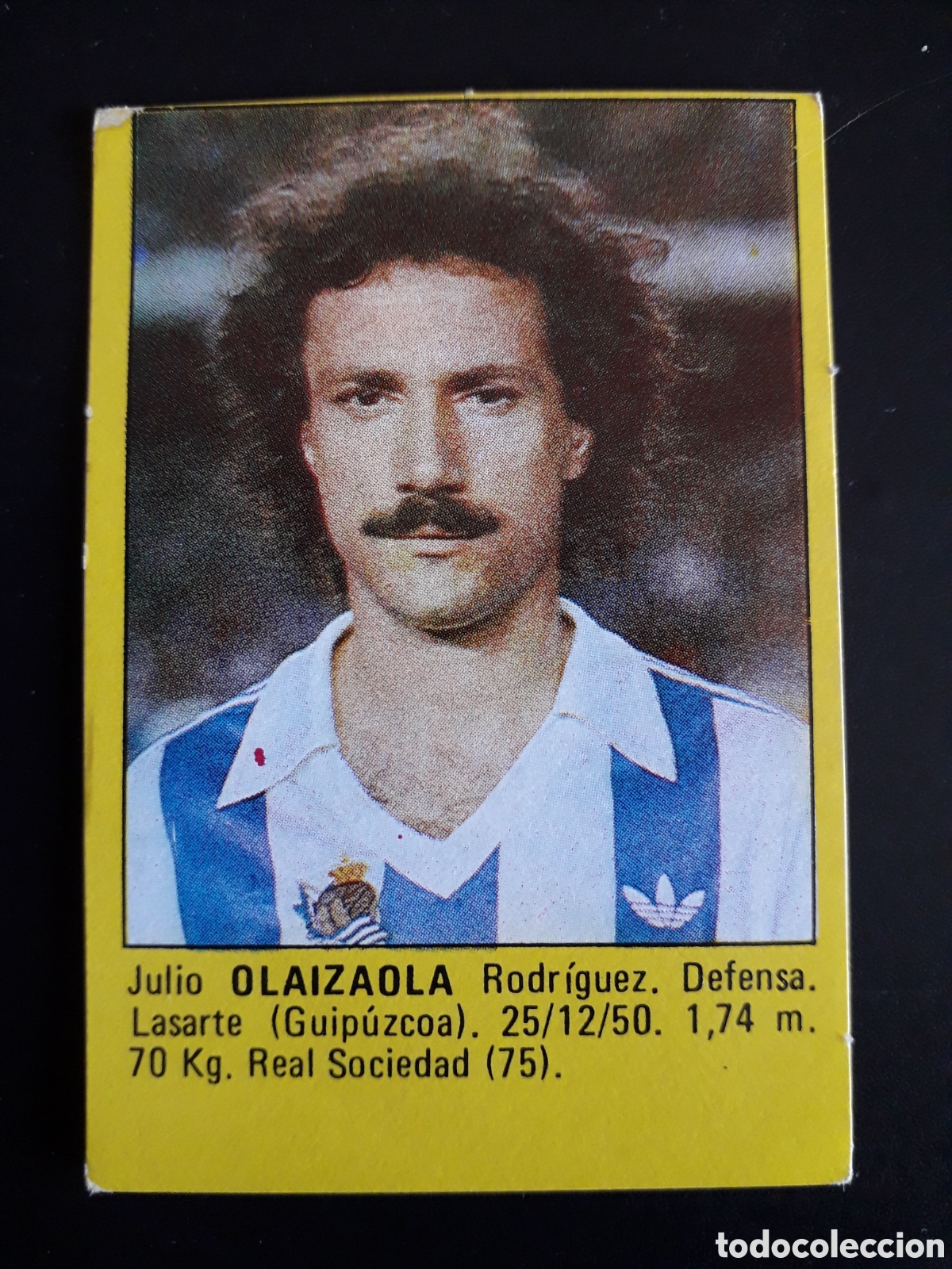 Cromos de f&uacute;tbol: OLAIZAOLA, REAL SOCIEDAD SUPER F&Uacute;TBOL 84 83-84 1983-1984 ROLL&Aacute;N DESPEGADO PEDIDO M&Iacute;NIMO 3&euro;