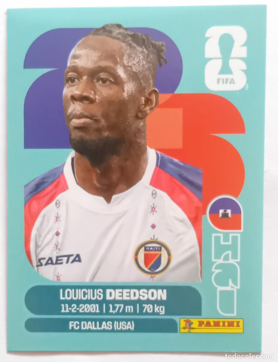 Cromos de f&uacute;tbol: Figurina Panini 2026 Cromo World Cup Usa Mundial 2026 Louicius Deedson Haiti n HAI 19