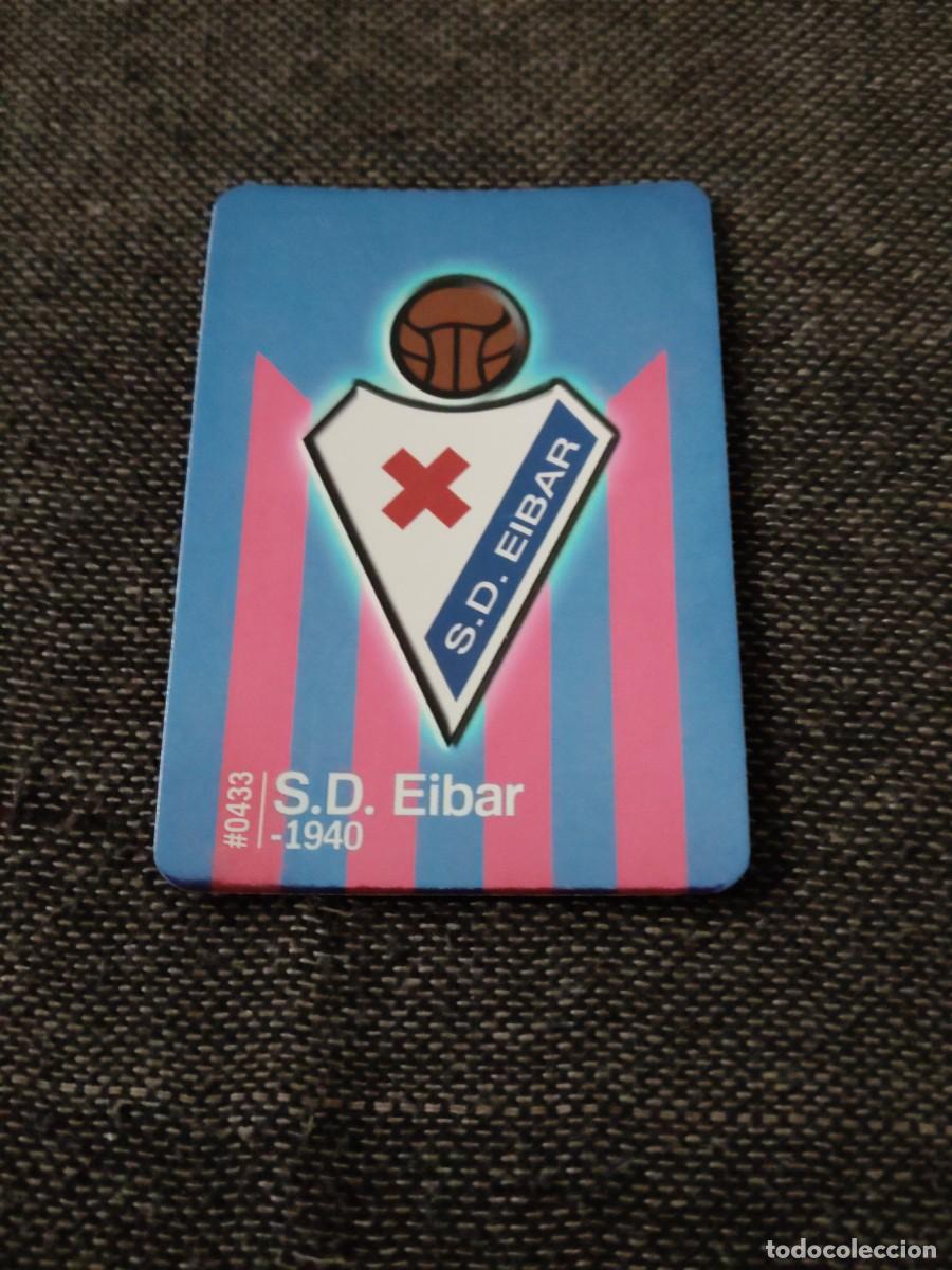Cromos de f&uacute;tbol: 433 escudo eibar brillo liso las fichas de la liga 2016
