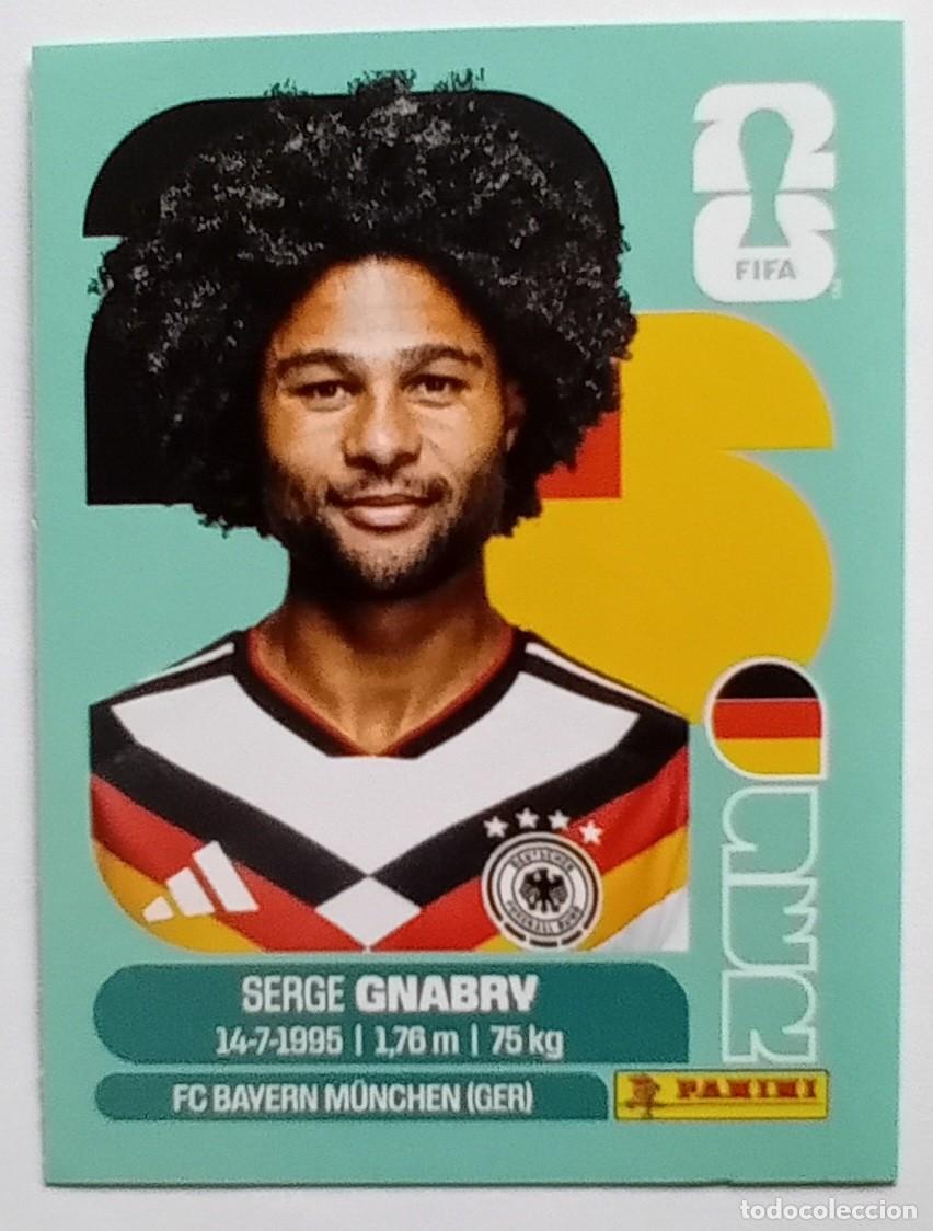 Cromos de f&uacute;tbol: Figurina Panini 2026 Cromo World Cup Usa Mundial 2026 Serge Gnabry Germany n GER 16