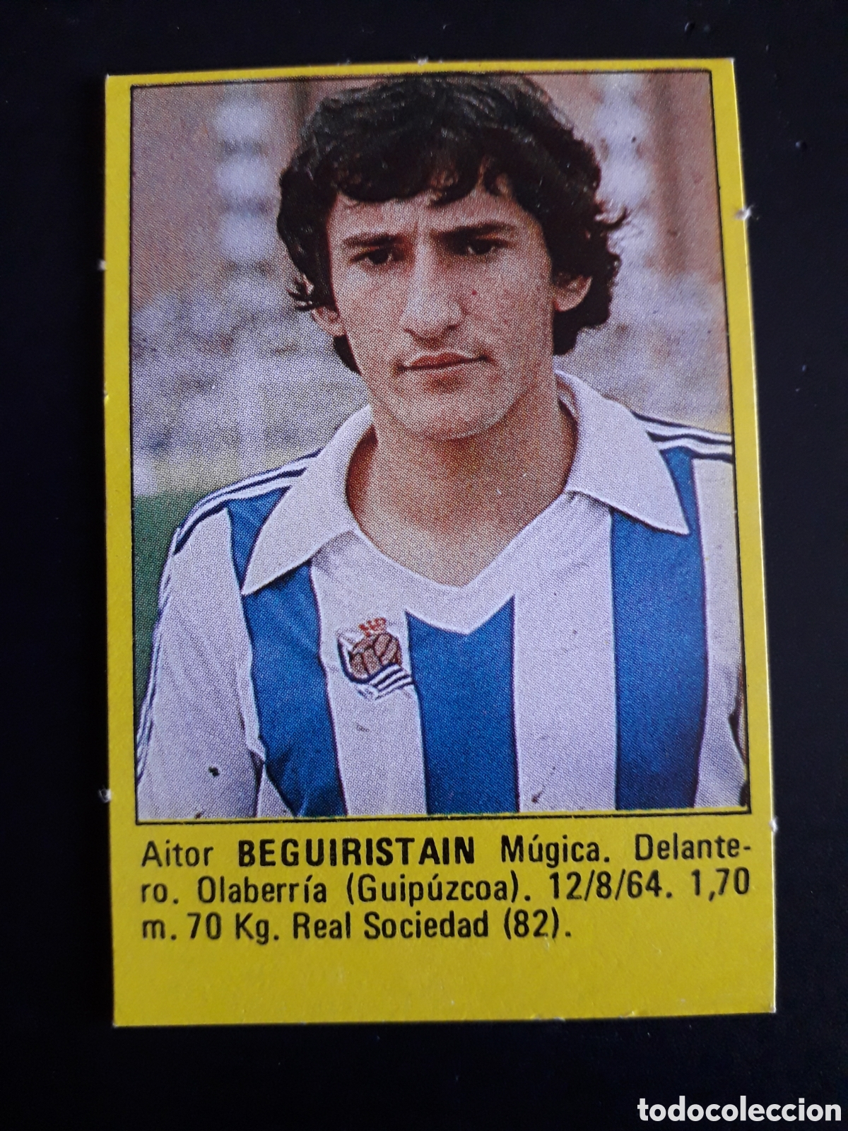 Cromos de f&uacute;tbol: BEGUIRISTAIN REAL SOCIEDAD SUPER F&Uacute;TBOL 84 83-84 1983-1984 ROLL&Aacute;N DESPEGADO PEDIDO M&Iacute;NIMO 3&euro;