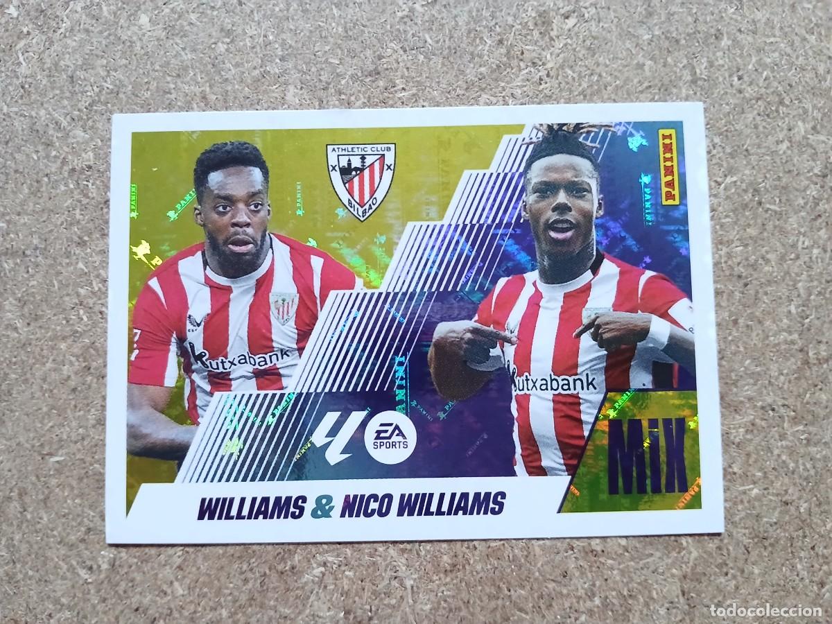Cromos de f&uacute;tbol: WILLIAMS - NICO WILLIAMS - ATHLETIC CLUB BILBAO MIX N&ordm; 23 LIGA ESTE 2025 2026 - 25 26
