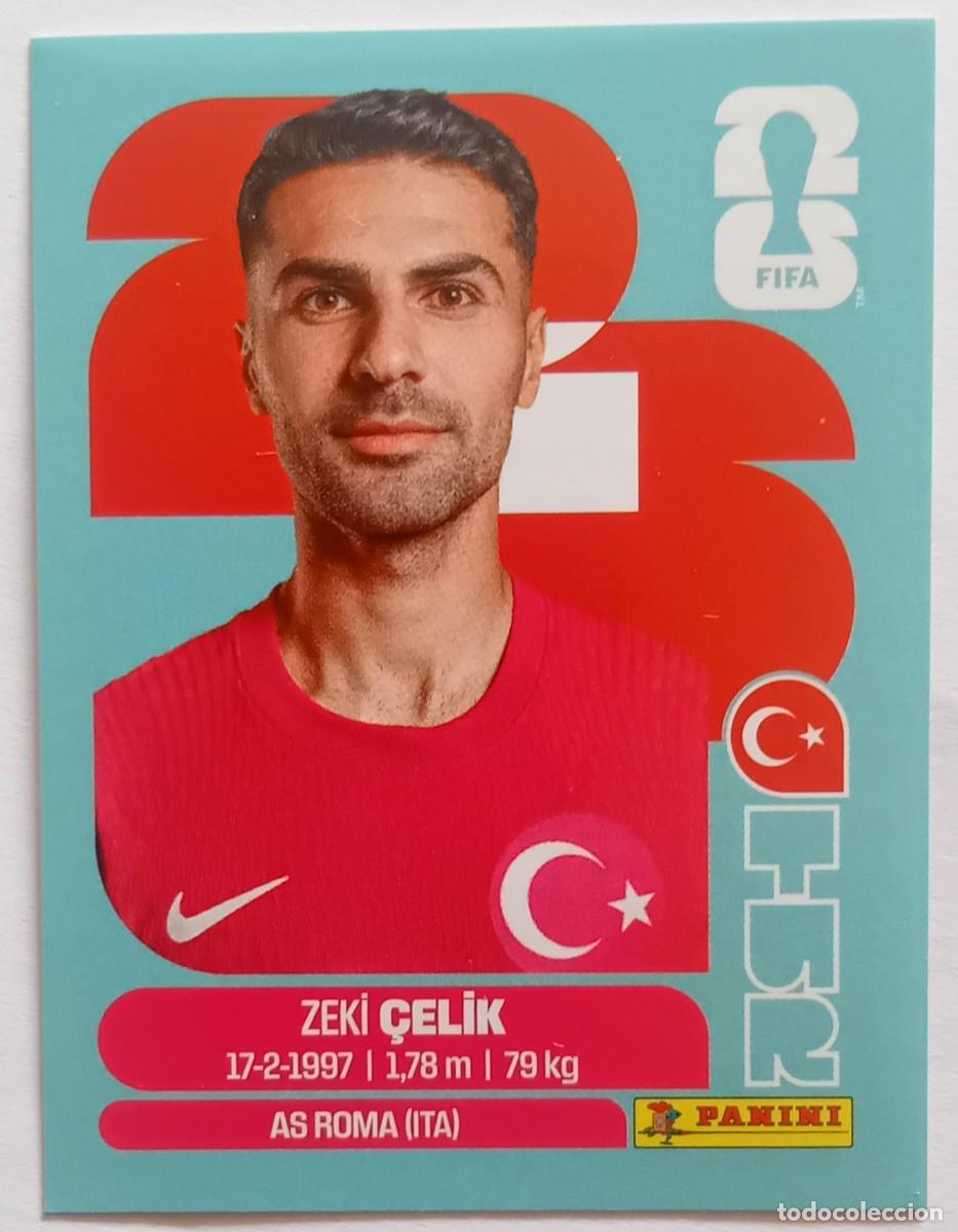 Cromos de f&uacute;tbol: Figurina Panini 2026 Cromo World Cup Usa Mundial 2026 Zeki Celik Turkiye n TUR 4