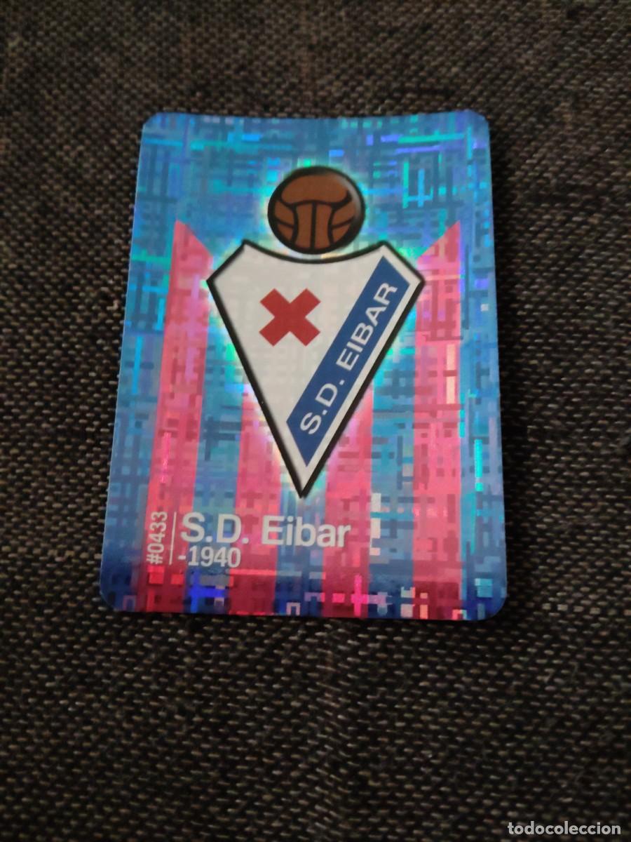 Cromos de f&uacute;tbol: 433 escudo eibar versi&oacute;n tetris las fichas de la liga 2016