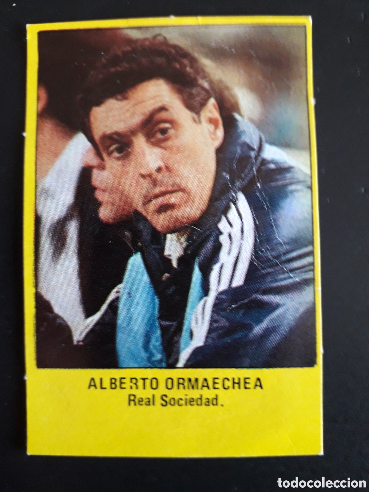 Cromos de f&uacute;tbol: ALBERTO ORMAECHEA REAL SOCIEDAD SUPER F&Uacute;TBOL 84 83-84 1983-1984 ROLL&Aacute;N DESPEGADO PEDIDO M&Iacute;NIMO 3&euro;