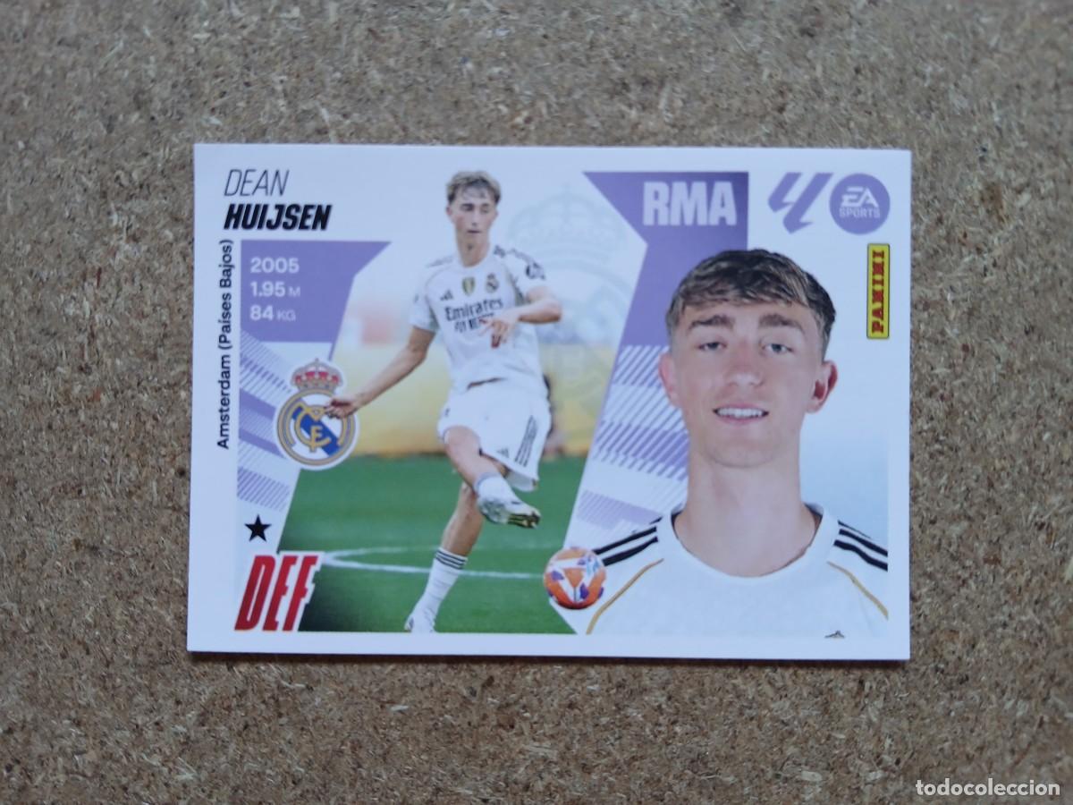 Cromos de f&uacute;tbol: DEAN HUIJSEN - REAL MADRID ULTIMOS FICHAJES N&ordm; 1 LIGA ESTE 2025 2026 - 25 26