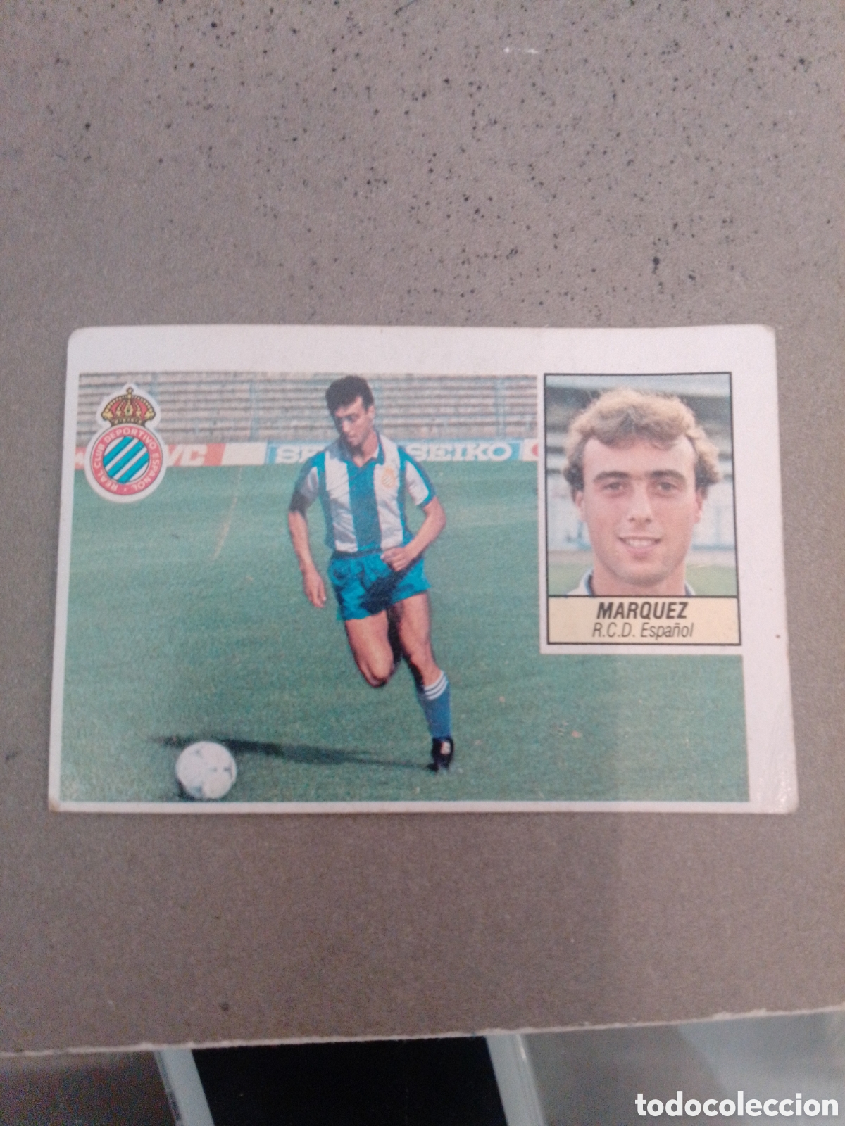 Cromos de f&uacute;tbol: MARQUEZ ESPA&Ntilde;OL 1984-85 ESTE SIN PEGAR