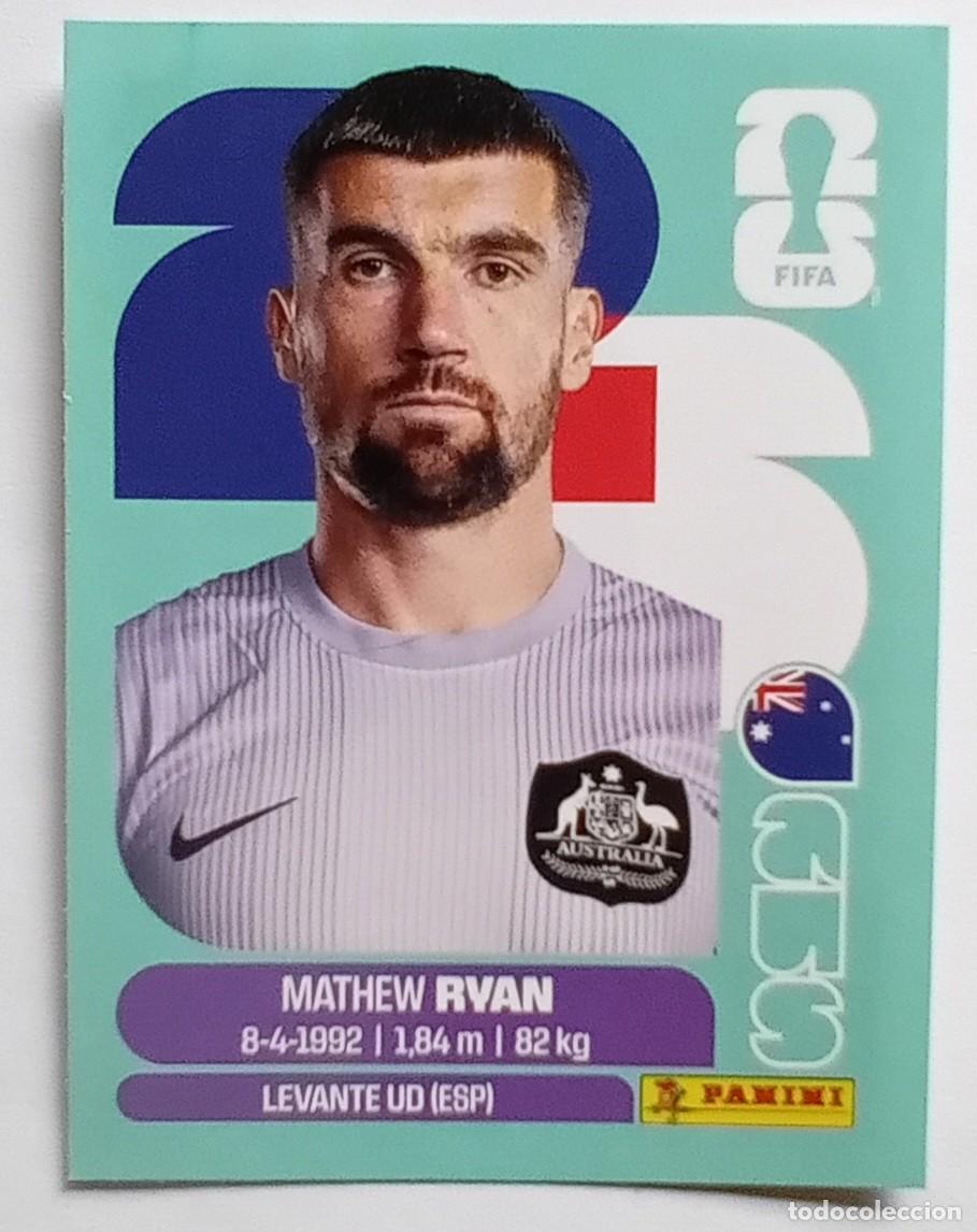 Cromos de f&uacute;tbol: Figurina Panini 2026 Cromo World Cup Usa Mundial 2026 Mathew Ryan Australia n AUS 2