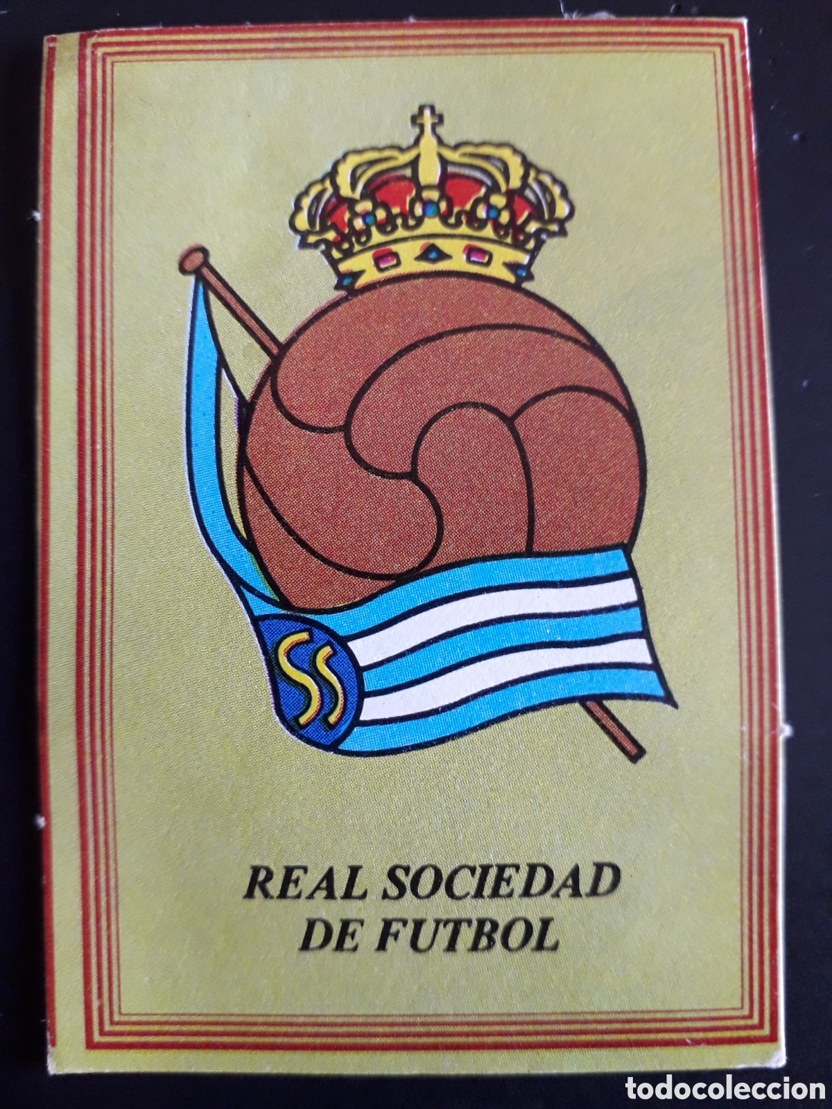 Cromos de f&uacute;tbol: ESCUDO REAL SOCIEDAD SUPER F&Uacute;TBOL 84 83-84 1983-1984 ROLL&Aacute;N DESPEGADO PEDIDO M&Iacute;NIMO 3&euro;