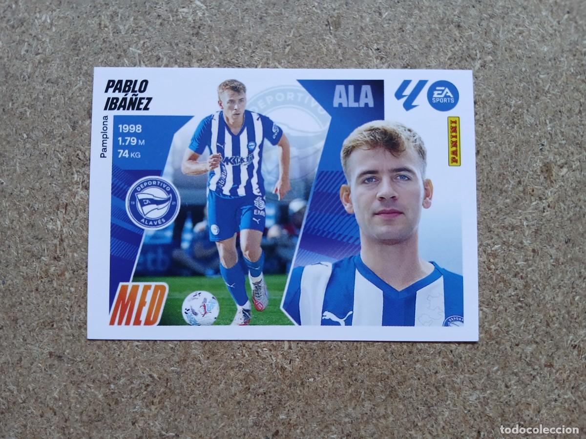 Cromos de f&uacute;tbol: PABLO IBA&Ntilde;EZ - DEPORTIVO ALAVES ULTIMOS FICHAJES N&ordm; 3 LIGA ESTE 2025 2026 - 25 26