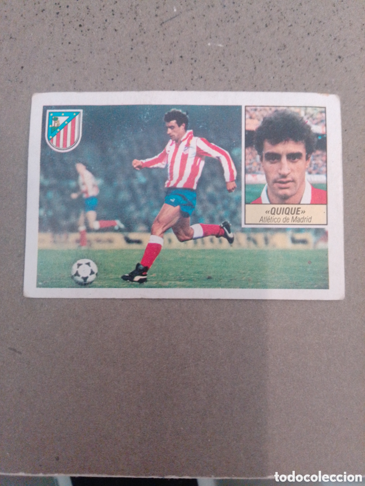 Football Stickers: QUQUE ATLETICO DE MADRID 1984-85 ESTE SIN PEGAR