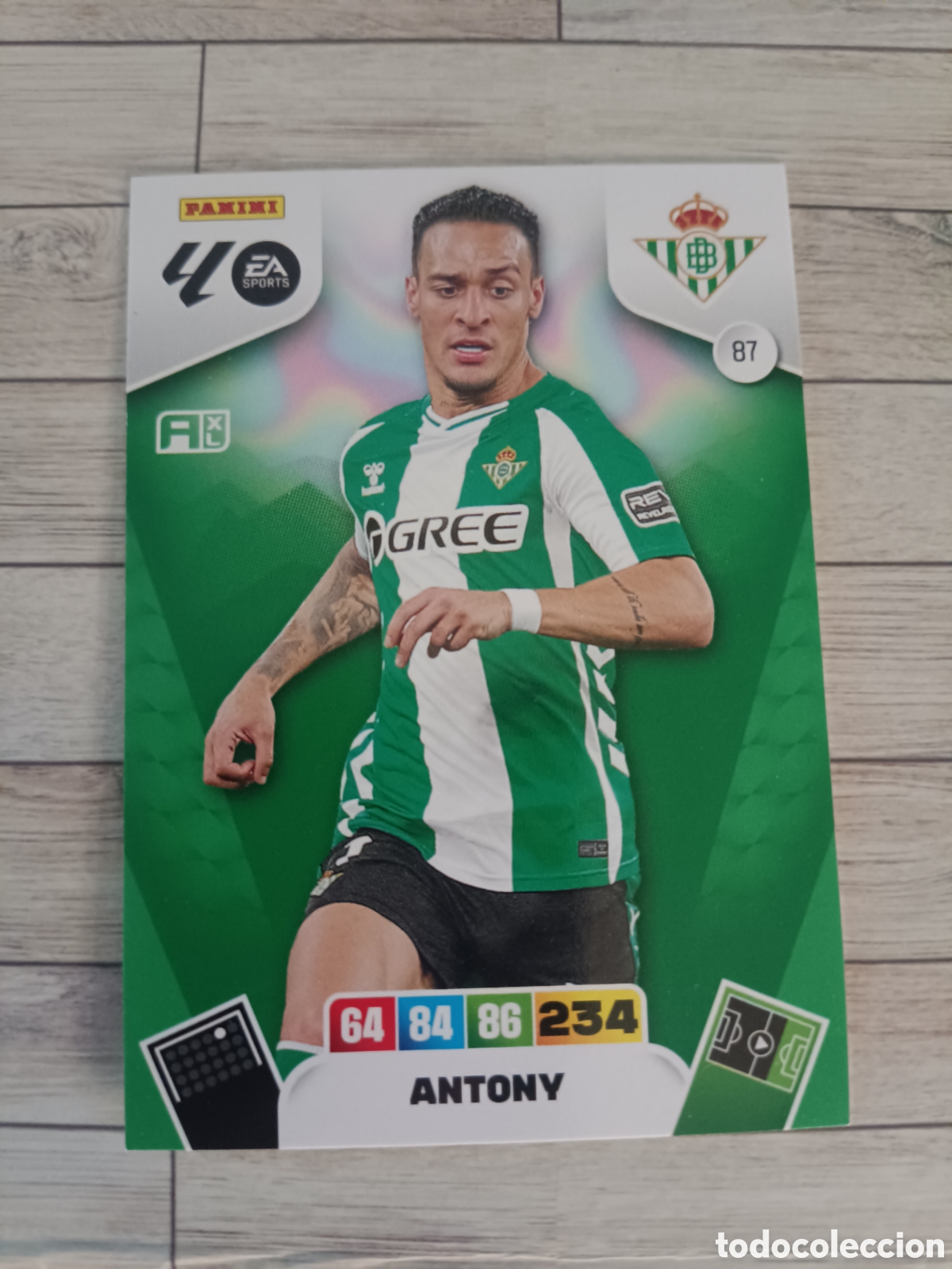 Cromos de Futebol: 87 ANTONY REAL BETIS ADRENALYN XL 2025 2026 PANINI 25 26