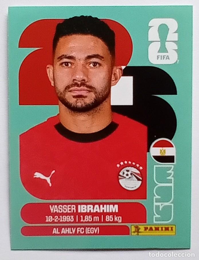 Football Stickers: Figurina Panini 2026 Cromo World Cup Usa Mundial 2026 Yasser Ibrahim Egypt n EGY 5
