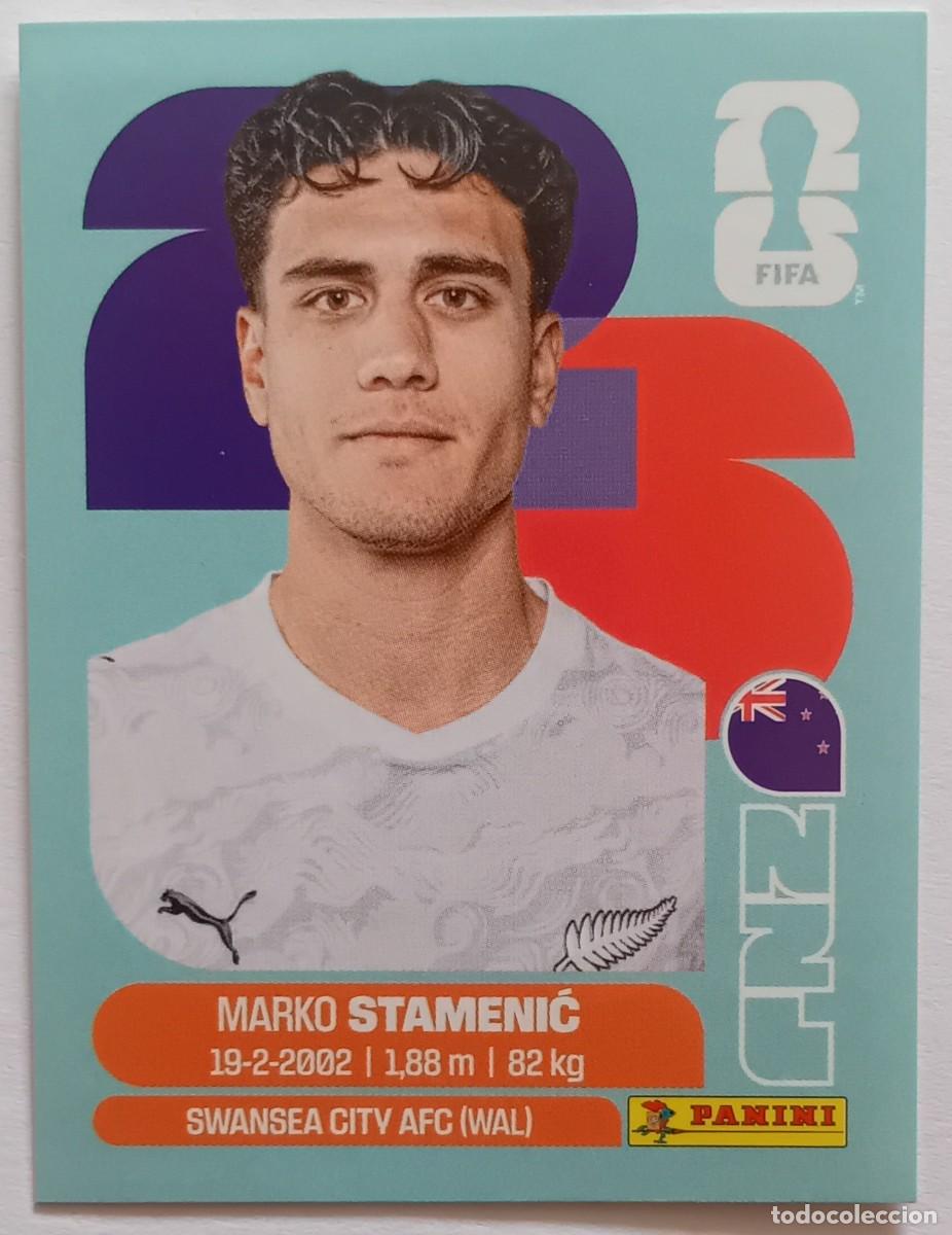 Cromos de f&uacute;tbol: Figurina Panini 2026 Cromo World Cup Usa Mundial 2026 Marko Stamenic New Zeland n NZL 15