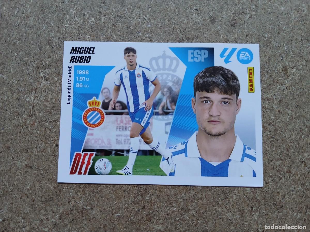 Cromos de f&uacute;tbol: MIGUEL RUBIO - RCD ESPANYOL ULTIMOS FICHAJES N&ordm; 7 LIGA ESTE 2025 2026 - 25 26