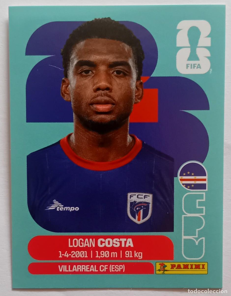 Cromos de f&uacute;tbol: Figurina Panini 2026 Cromo World Cup Usa Mundial 2026 Logan Costa Cape Verde n CPV 3