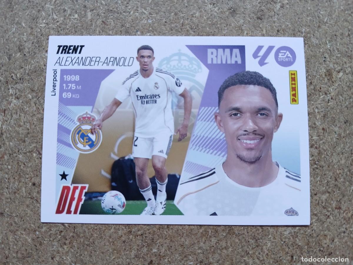 Cromos de f&uacute;tbol: TRENT ALEXANDER-ARNOLD - REAL MADRID ULTIMOS FICHAJES N&ordm; 9 LIGA ESTE 2025 2026 - 25 26
