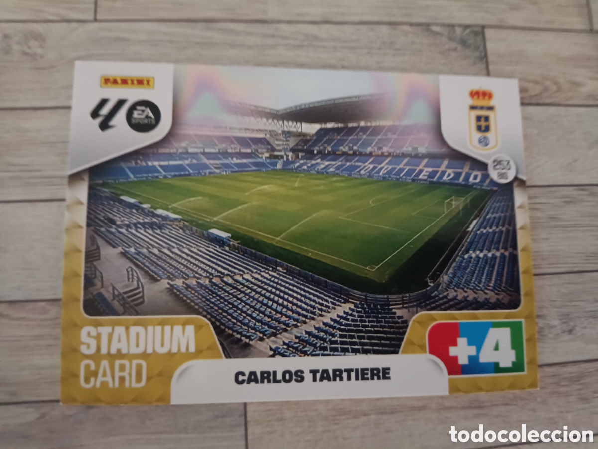 Football Stickers: 253 BIS CARLOS TARTIERE REAL OVIEDO ADRENALYN XL 2025 2026 PANINI 25 26